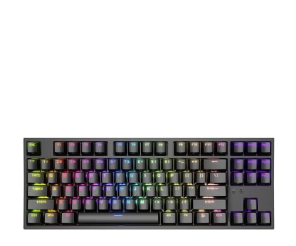Klawiatura  przewodowa Genesis Thor 404 TKL Gateron Yellow PRO czarna